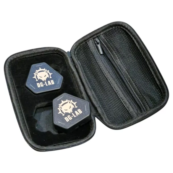 DG-LAB PawPrints - belaidis jutiklinis mygtukas (juodas) - 2 vnt.