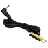 DG-LAB - elektrodų laidas nuo 2,5 mm lizdo iki 2 mm kaiščių (juodas)