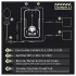 DG-LAB - elektrodų skirstytuvas iš 2,5 mm lizdo į 2 mm (juodas)