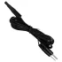 DG-LAB - 2 mm elektrodų ilginimo ir skirstymo kabelis (juodas)