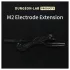 DG-LAB - 2 mm elektrodų ilginimo ir skirstymo kabelis (juodas)