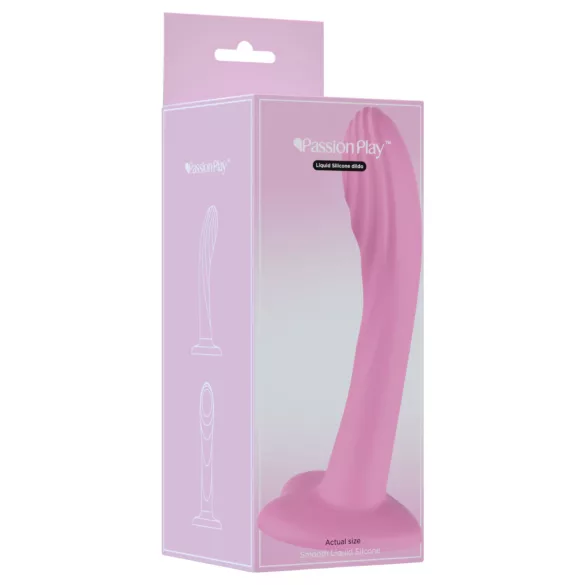 „Passion Play“ - skystojo silikono dildo (rožinis)