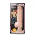 Blush Bad Boy - vibratorius su auskarais - 33 cm - kūno spalvos