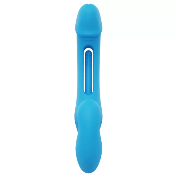 Honey Play Box Harmony Duo - prisegamas vibratorius su liežuviu - mėlynas