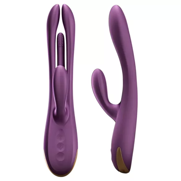 Honey Play Box Terri - klitorio ir G taško vibratorius - išmanus, violetinis