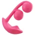 Honey Play Box Melody - vibratorius su rutuliukais, 2in1, raudonas