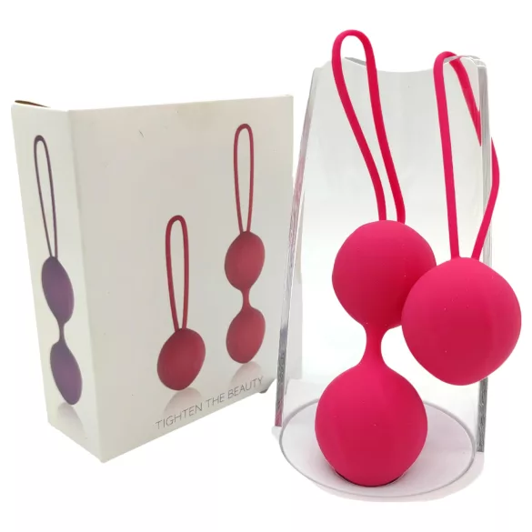 Cotoxo Cherry - geiša kamuoliukų rinkinys 2 vnt - raudona