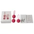 Cotoxo Cherry - geiša kamuoliukų rinkinys 2 vnt - raudona