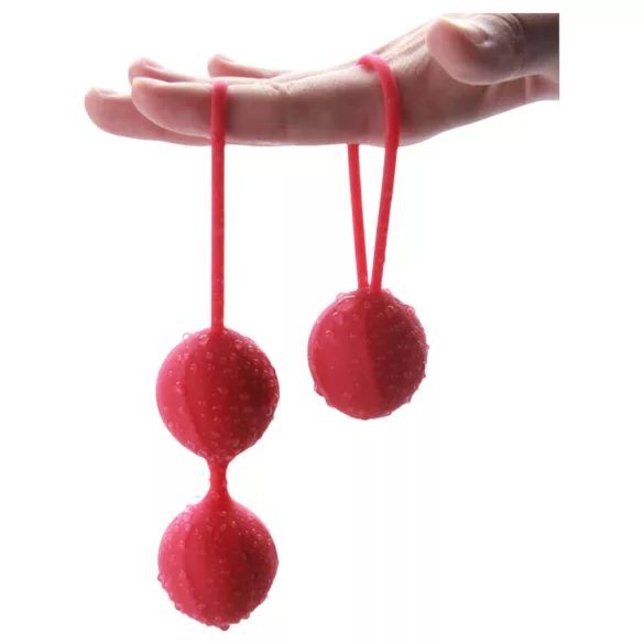 Cotoxo Cherry - geiša kamuoliukų rinkinys 2 vnt - raudona