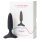 LOVENSE Hush 2 XS - mažasis įkraunamas analinis vibratorius (25mm) - juodas