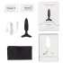 LOVENSE Hush 2 XS - įkraunamas mažas analinis vibratorius (25 mm) - juodas