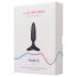 LOVENSE Hush 2 XS - mažasis įkraunamas analinis vibratorius (25mm) - juodas