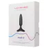 LOVENSE Hush 2 XS - įkraunamas mažas analinis vibratorius (25 mm) - juodas