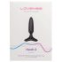 LOVENSE Hush 2 XS - mažasis įkraunamas analinis vibratorius (25mm) - juodas