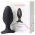 LOVENSE Hush 2 L - pakraunamas mažas analinis vibratorius (57mm) - juodas