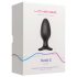 LOVENSE Hush 2 L - pakraunamas mažas analinis vibratorius (57mm) - juodas