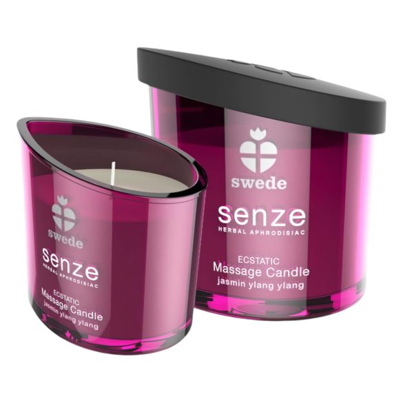 Swede Senze - masažo žvakė - jazminų ir ilang-ilang, 50 ml