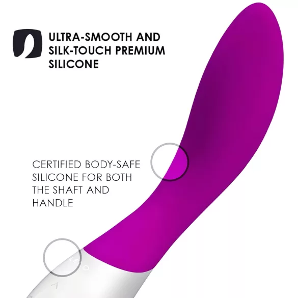 LELO Mona Wave - G taško vibratorius - vandeniui atsparus - violetinis