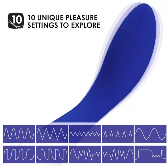 LELO Mona Wave - G taško vibratorius - vandeniui atsparus - mėlynas