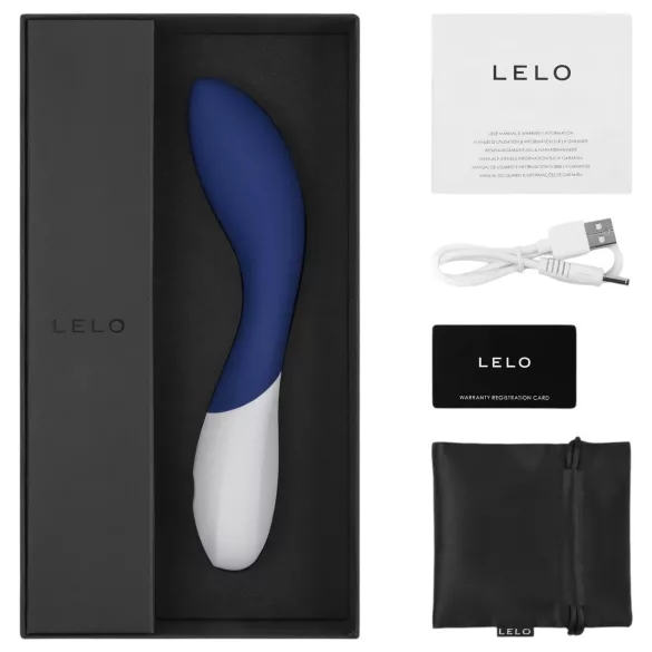 LELO Mona Wave - G taško vibratorius - vandeniui atsparus - mėlynas