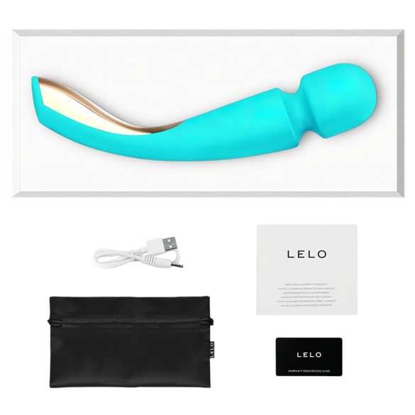 LELO Smart Wand 2 - didelis masažuoklis vibratorius - įkraunamas - turkio
