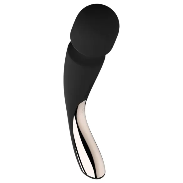 LELO Smart Wand 2 - didelis masažuoklis vibratorius - įkraunamas - juodas
