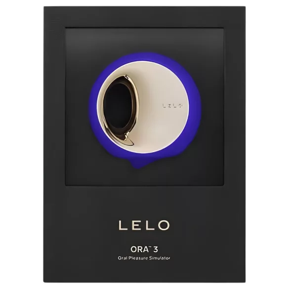 LELO Ora 3 - klitorio vibratorius ir oralinio sekso simuliatorius - mėlynas