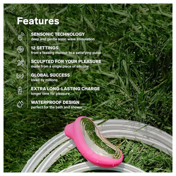 LELO Sona 2 - klitorinis stimuliatorius su bangomis - violetinis