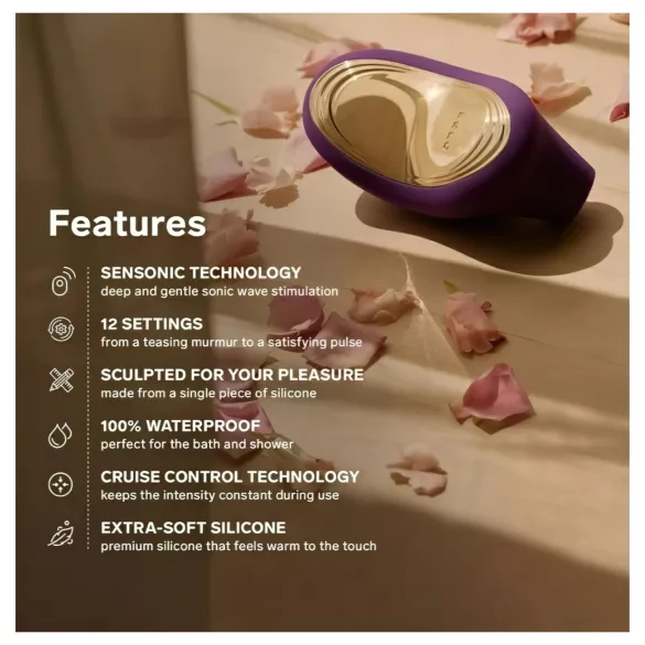 LELO Sona 2 Cruise - klitorio stimuliatorius su bangomis - juodas