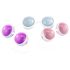 LELO Beads Plus – įvairių variantų geišos kamuoliukų rinkinys
