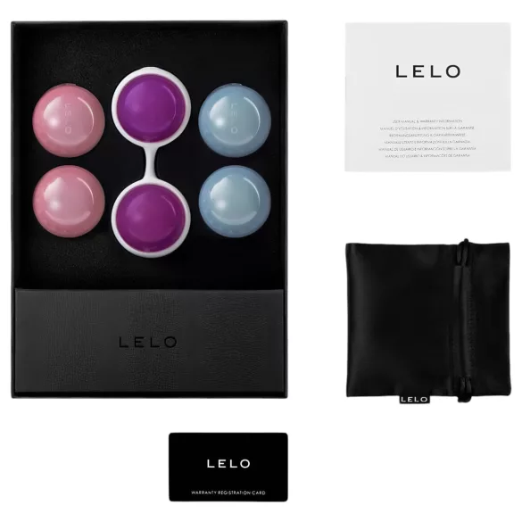 LELO - geiša kamuoliukų rinkinys - reguliuojamas svoris - silikonas