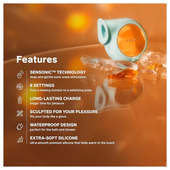 LELO Sila - klitorio stimuliatorius su bangomis - atsparus vandeniui