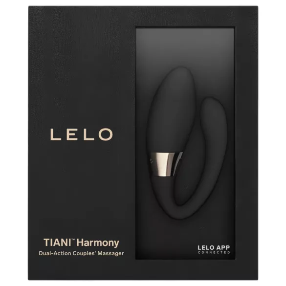LELO Tiani Harmony - programėle valdomas porų vibratorius (juodas)
