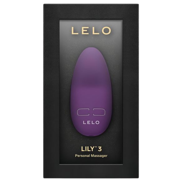 LELO Lily 3 - įkraunamas, vandeniui atsparus klitorio vibratorius (tamsiai violetinis)