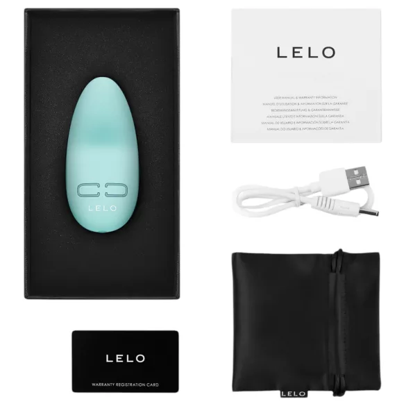 LELO Lily 3 - klitorio vibratorius - įkraunamas, atsparus vandeniui, žalias