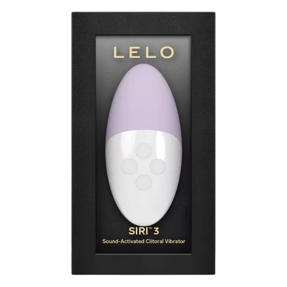 LELO Siri 3 - klitorio vibratorius su garso aktyvavimu - violetinis