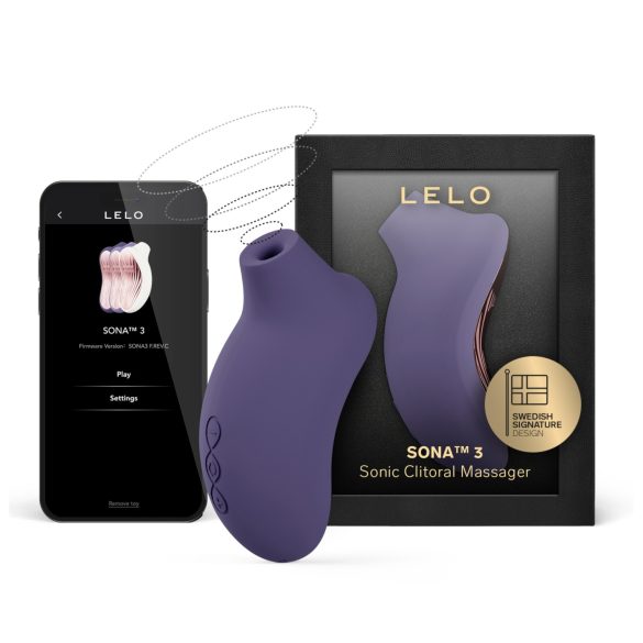 LELO Sona 3 - klitorinis stimuliatorius su garso bangomis - violetinis