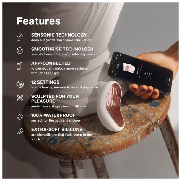 LELO Sona 3 - klitorio stimuliatorius bangomis - levandų spalva