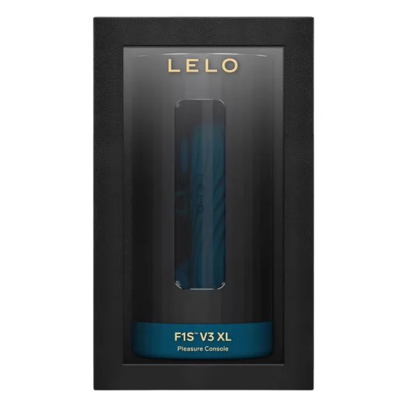 LELO F1s V3 XL - interaktyvus masturbatorius - juodas mėlynas