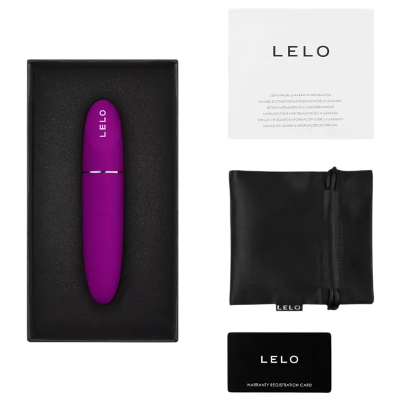 LELO Mia 3 - vibruojantis lūpų dažų formos mini vibratorius - rožinis