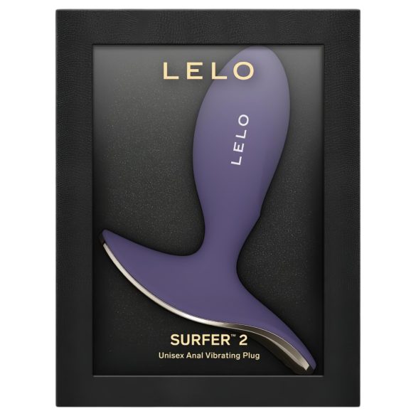 LELO Surfer - išmanus vibruojantis analinis kaištis (violetinis)