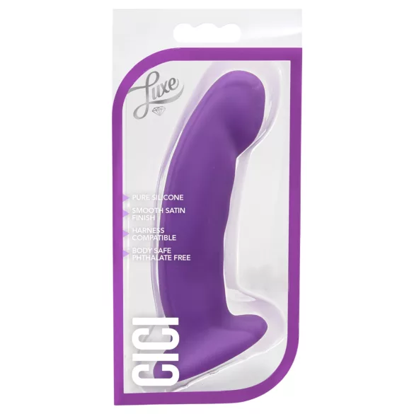 Blush Luxe - silikoninis dildo (violetinis)