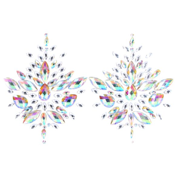 Le Désir - spindinčios spenelių lipdukai - vaivorykštės spalvos