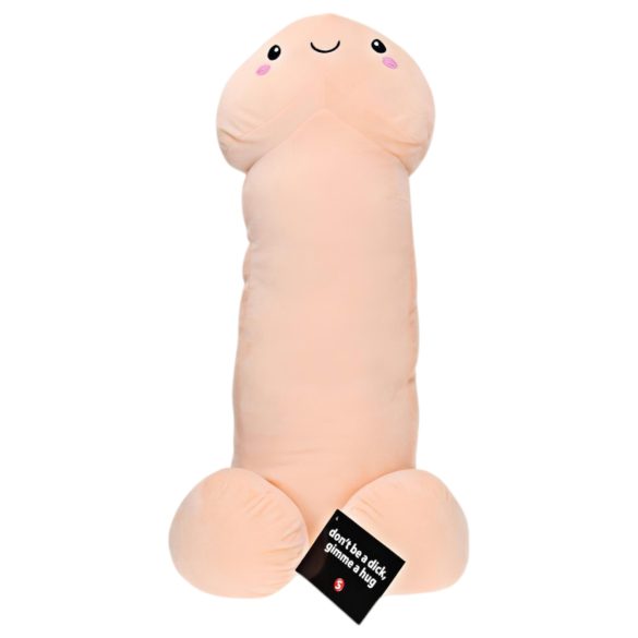 Pliušinis penis - minkštas žaislas - 30 cm - natūralus