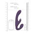 Vive Suki - prisegamas vibratorius be dirželių - violetinis