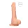 RealRock Dong 7 - realistiškas dildo su sėklidėmis 17cm - kūno spalvos