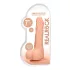 RealRock Dong 7 - realistiškas dildo su sėklidėmis 17cm - kūno spalvos