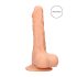 RealRock - dildo su sėklidėmis - realistiškas 20cm - kūno spalvos