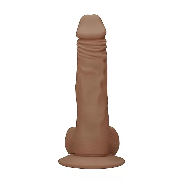 RealRock Dong 10 - tikroviškas dildas su sėklidėmis 25 cm