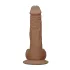 RealRock Dong 10 - tikroviškas dildas su sėklidėmis 25 cm